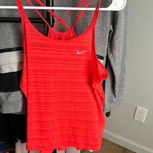 Nike Women's Bright Red Strappy Tank
